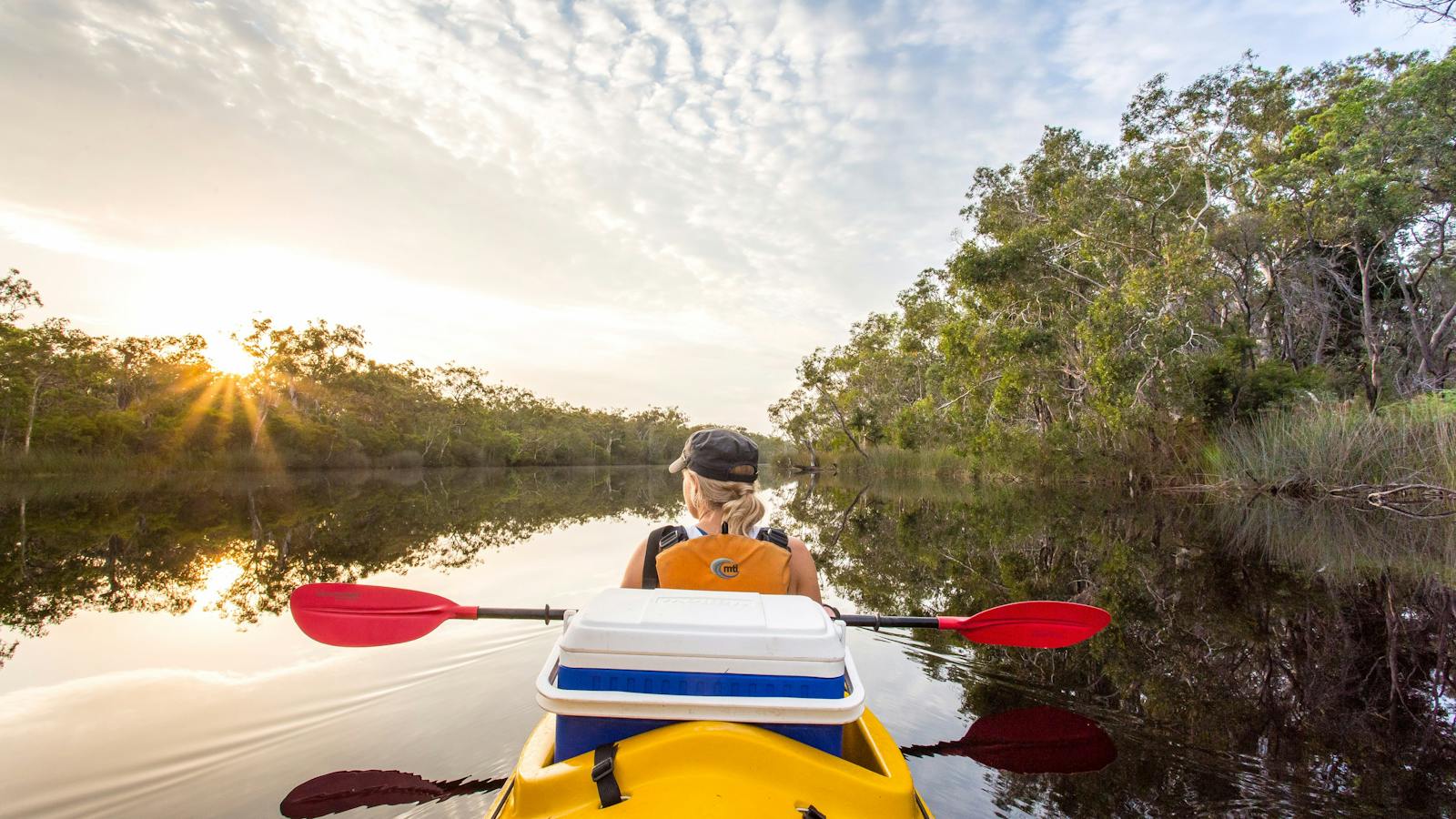 Kayaing the Upper Noosa River