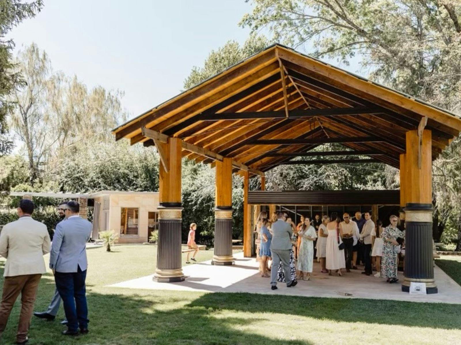 Hazelhome Estate Wedding canape area