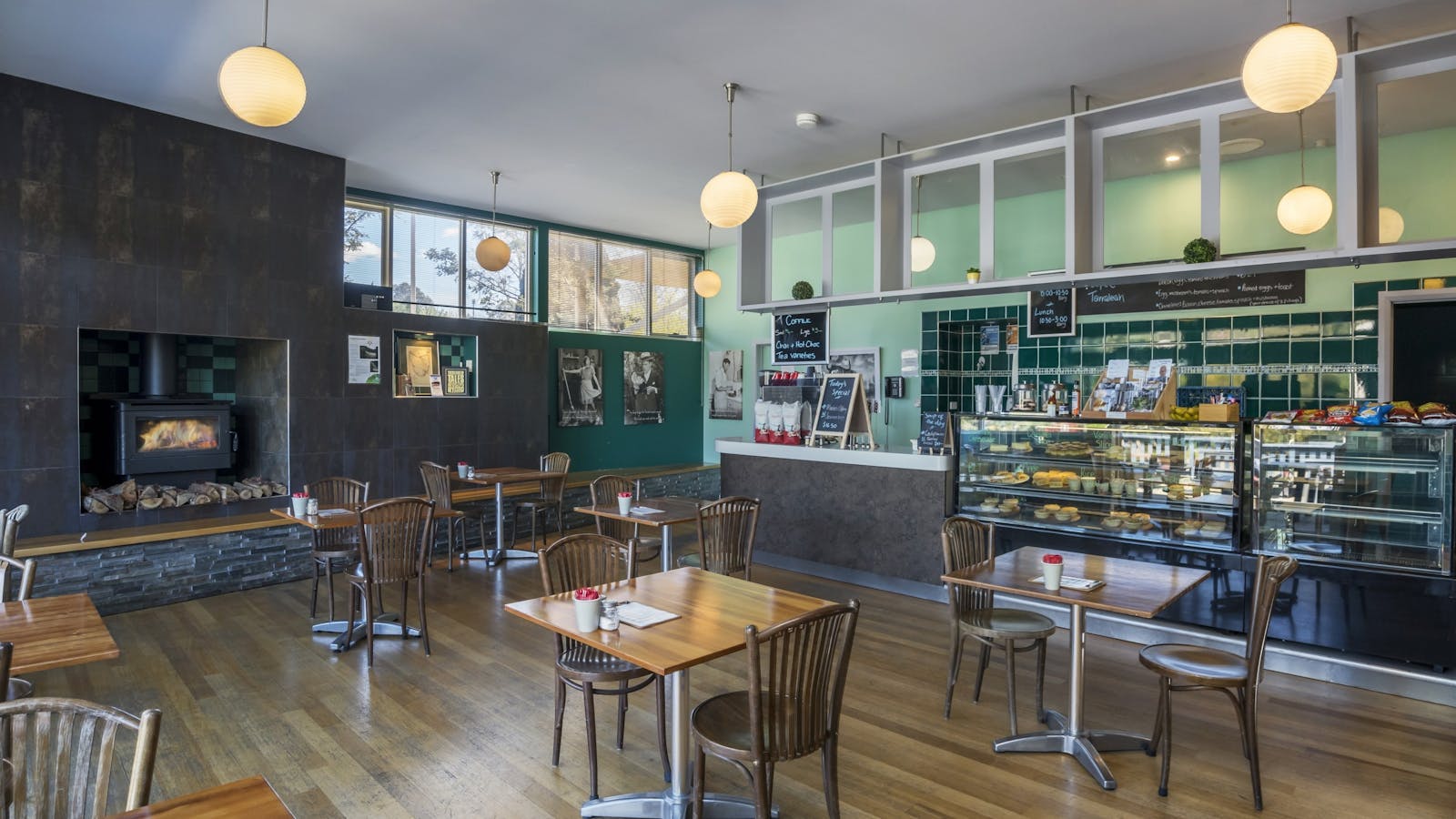 Tarraleah Estate's Teez Cafe is open for breakfast, lunch, coffee or snack