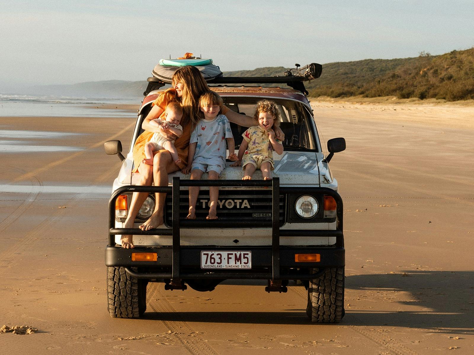 family on a roadtrip