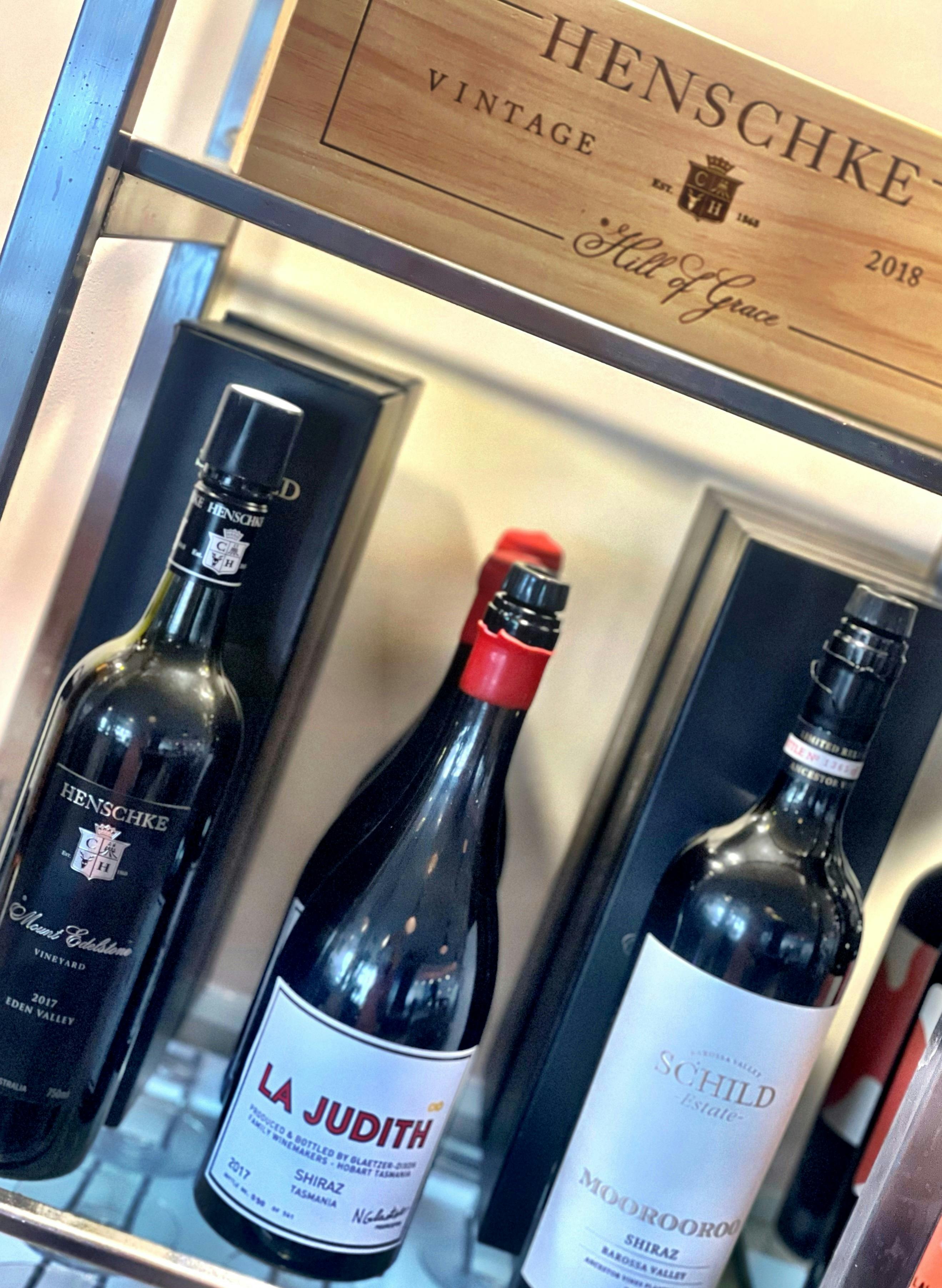 Premium wine by the glass