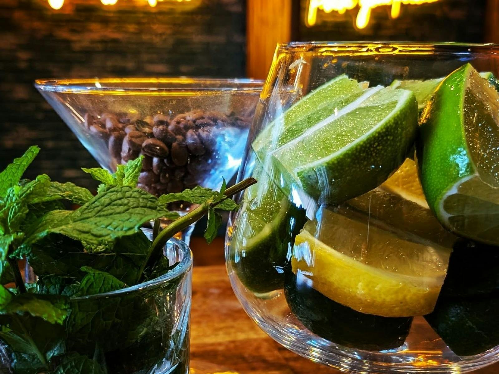 limes in a bowl