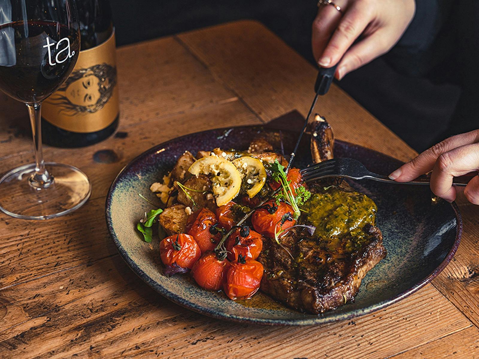 Fine dining at the Torrens Arms Hotel