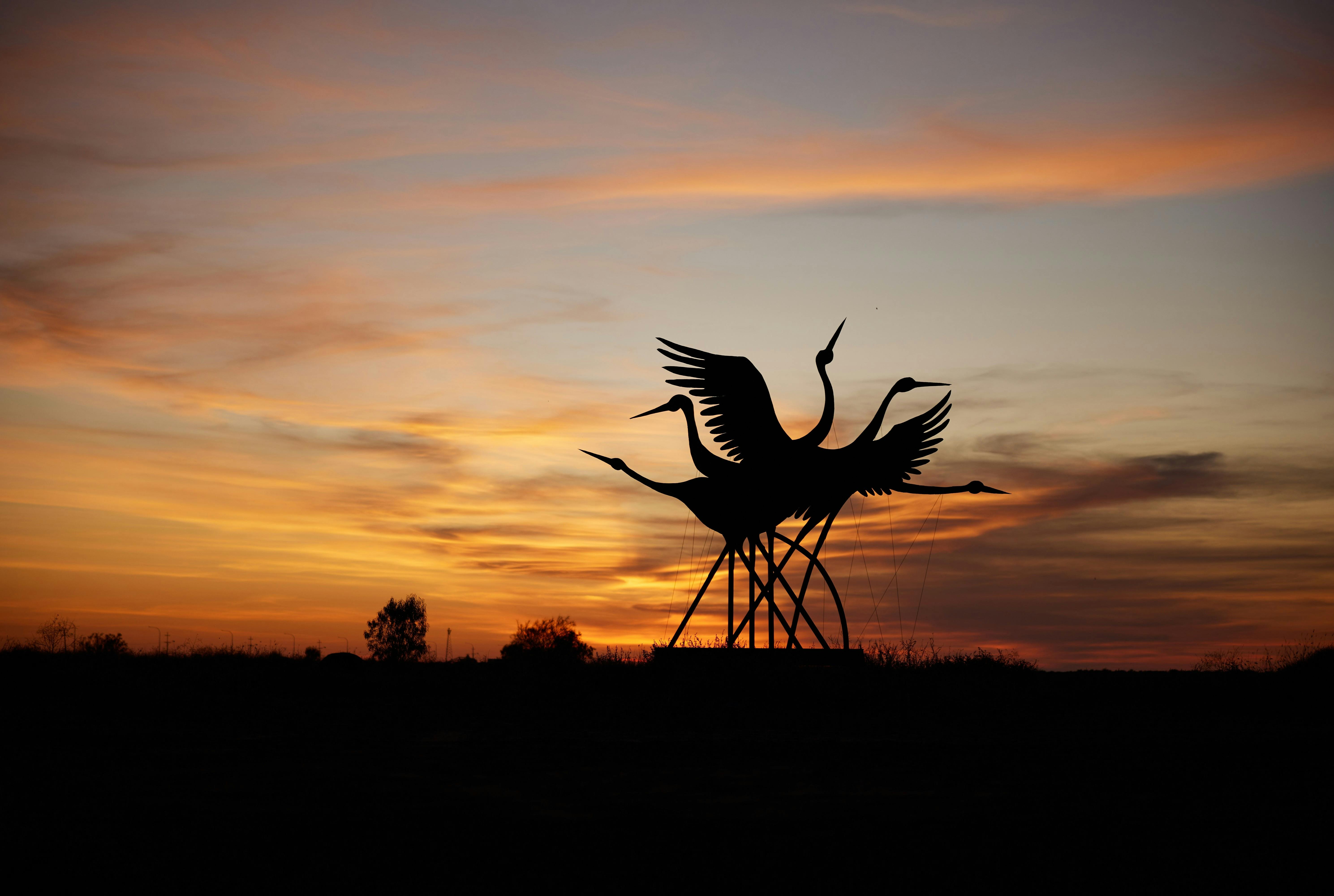 Sculptures on the Marsh