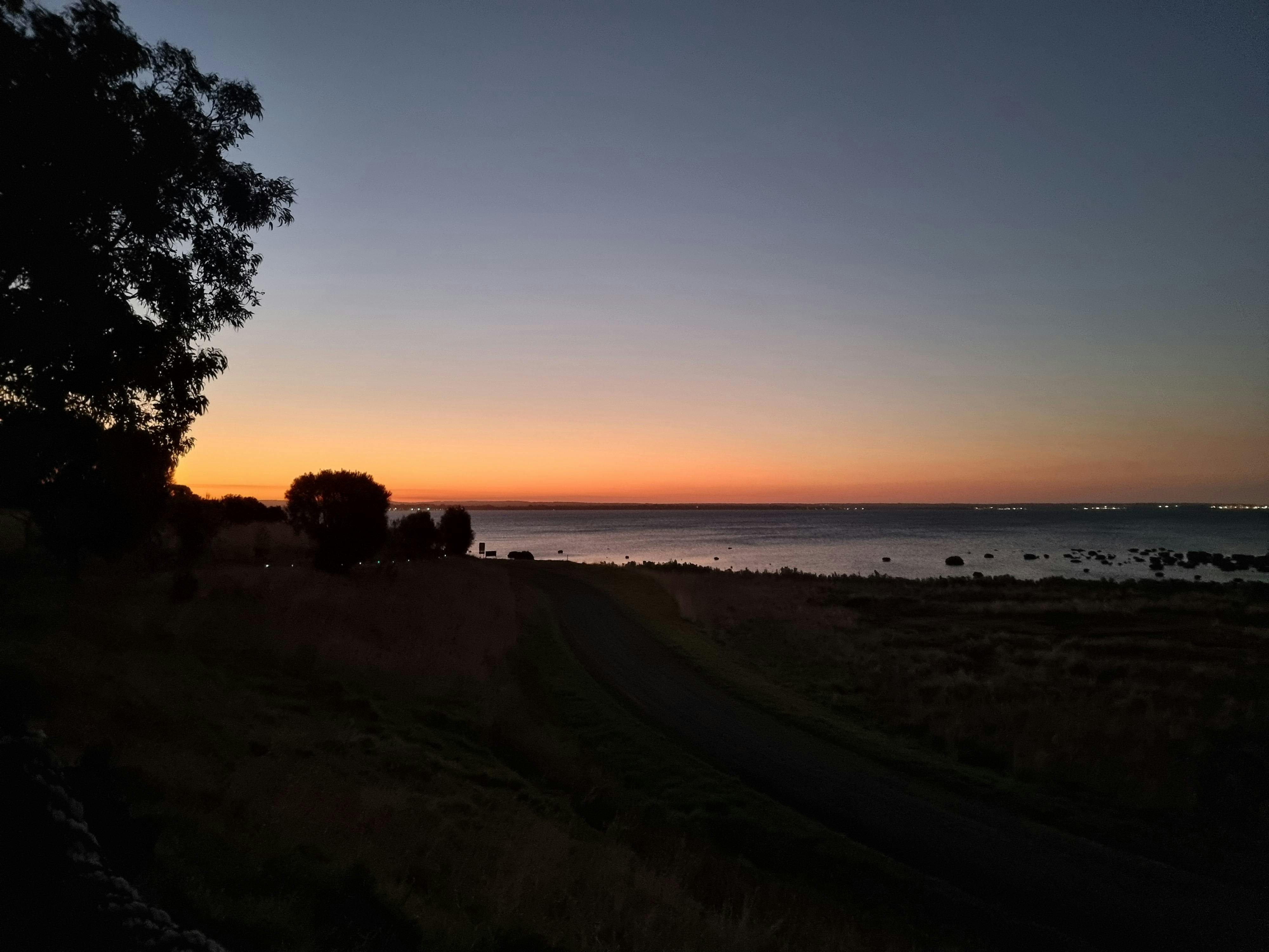 Sunset on French Island