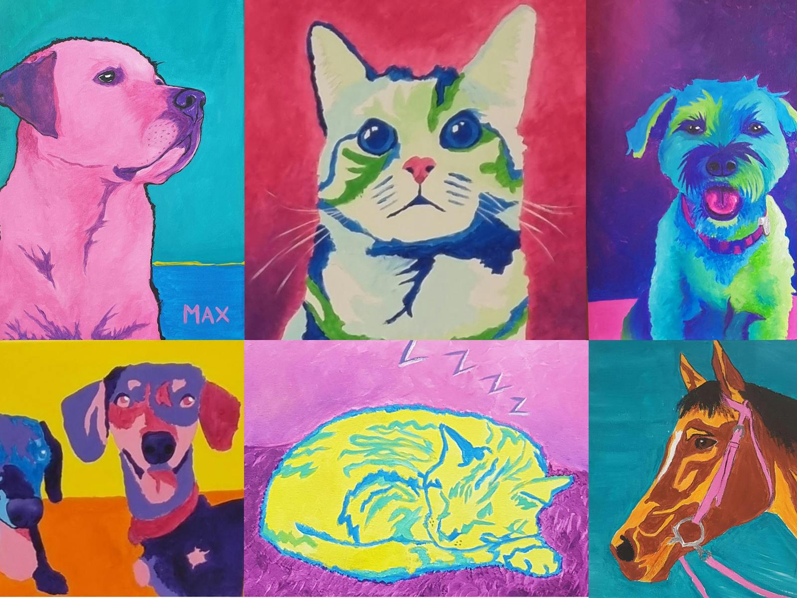 Image for Pop Art for Pets - Teens Workshop