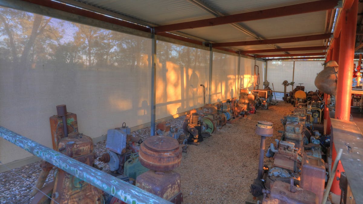 Old time pumps