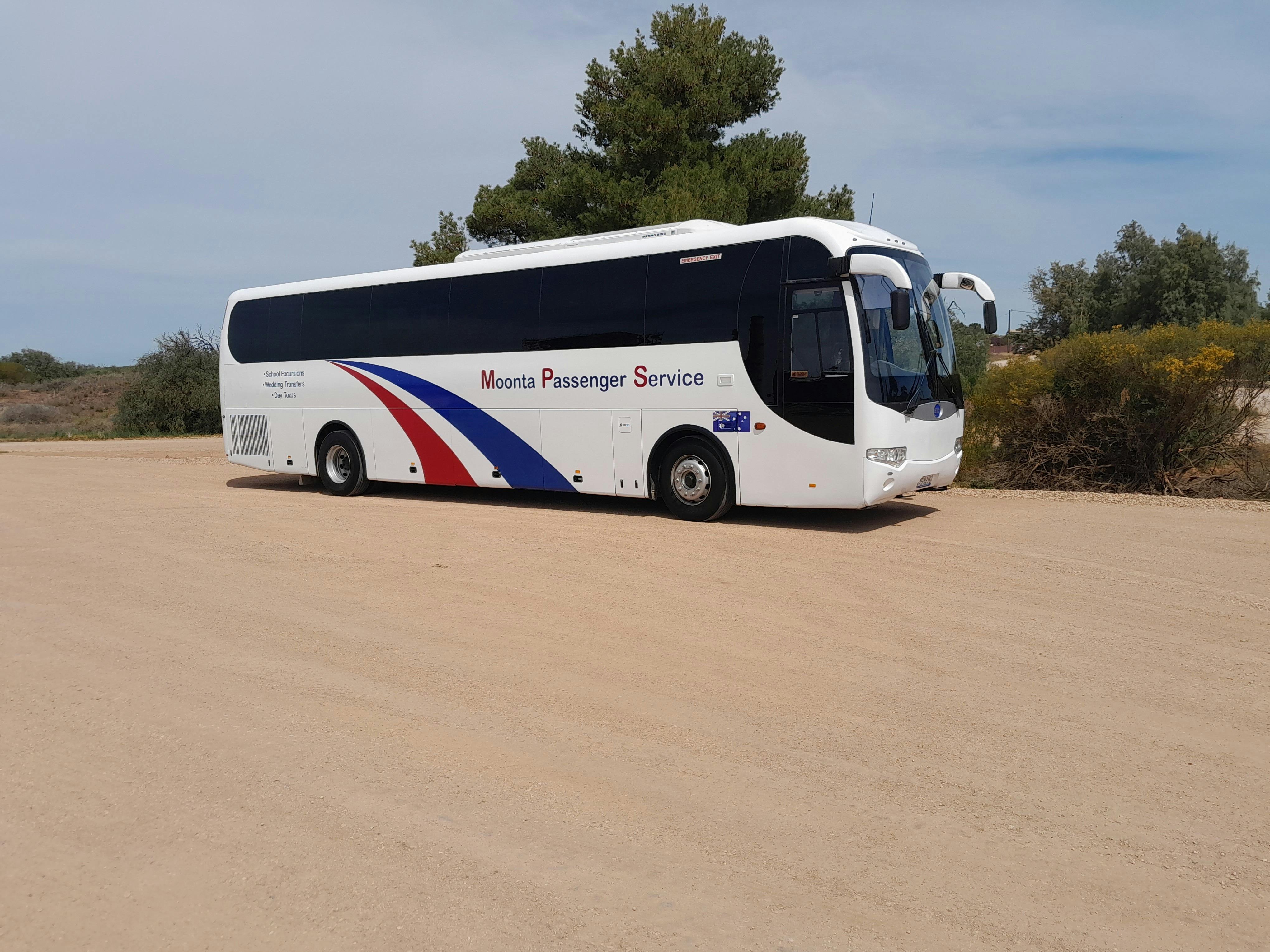 48 passenger toilet equipped coach