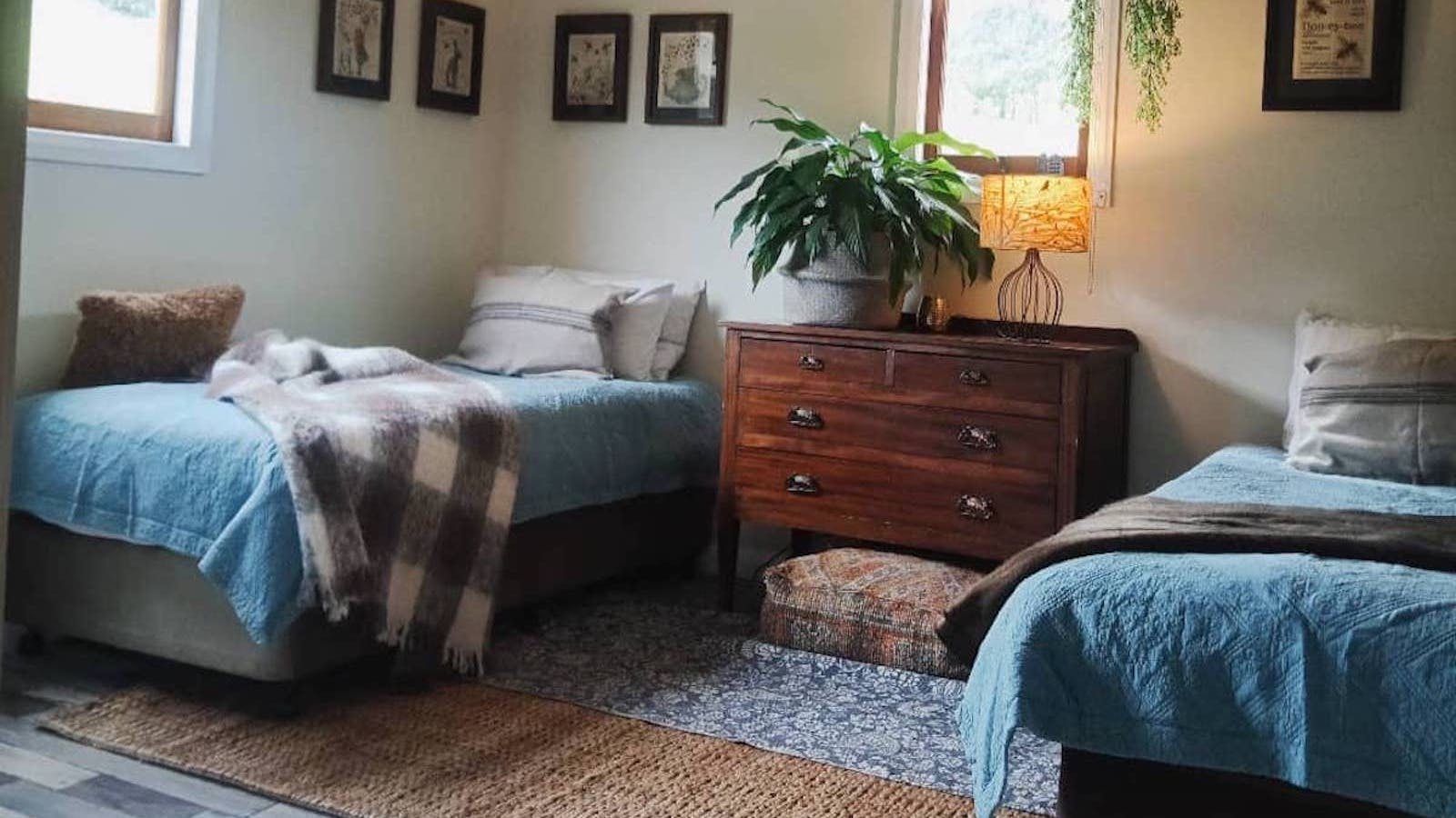 large twin single room
