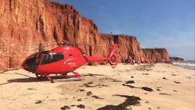 Red cliffs