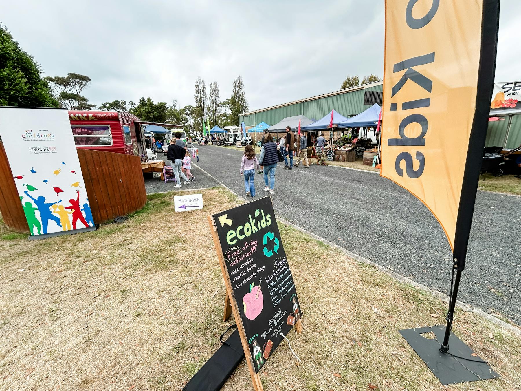 children's eco activities and craft scheduled both days