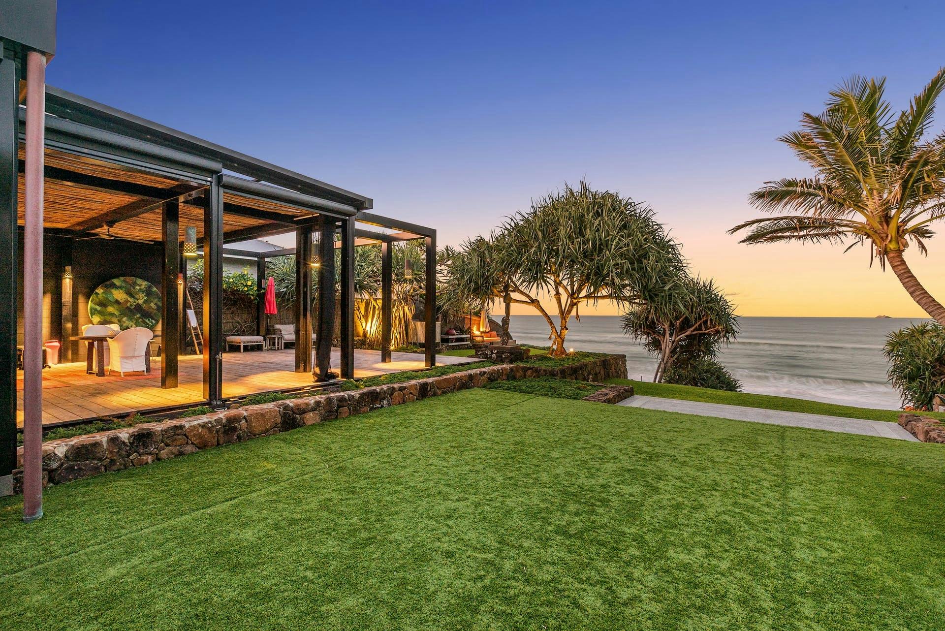 the Pacific Ocean view