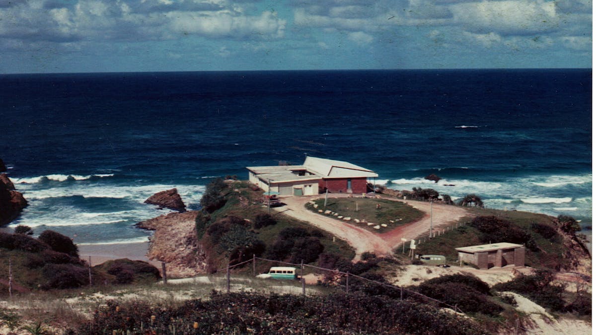 surf lifesaving club built on midden