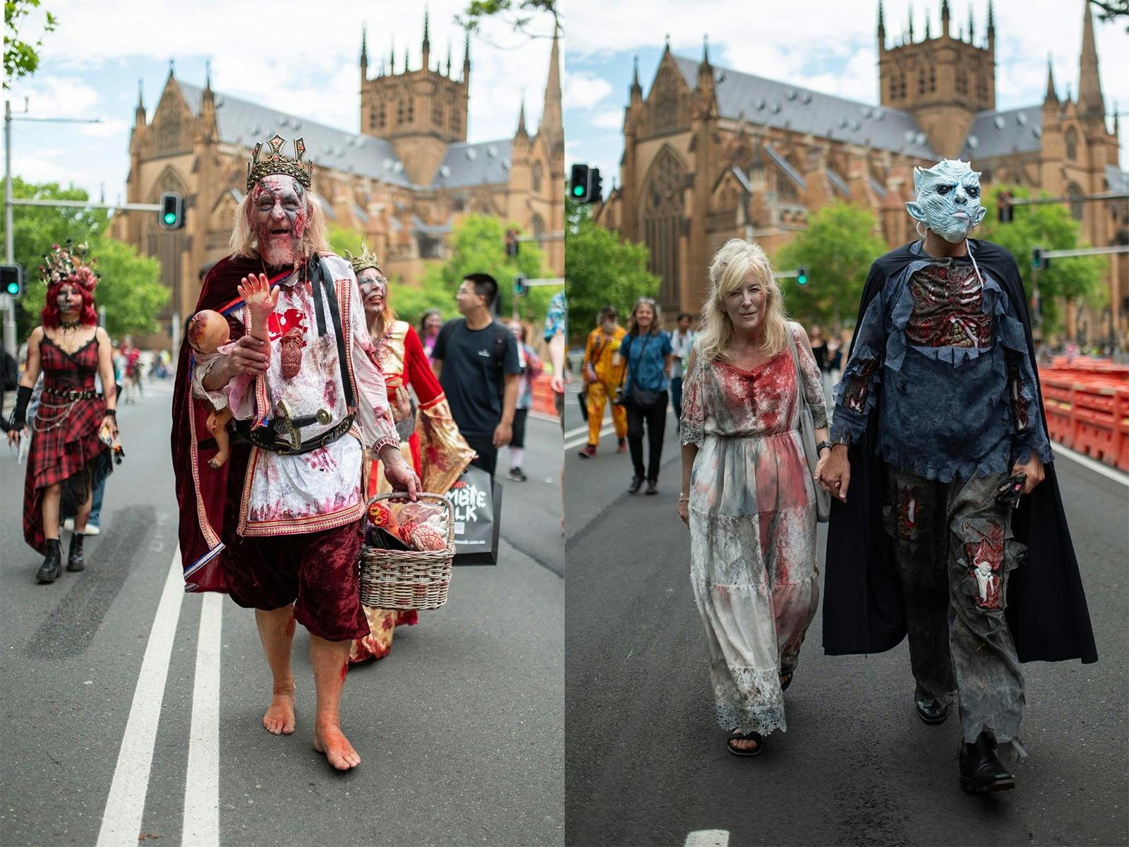 Sydney zombie walk