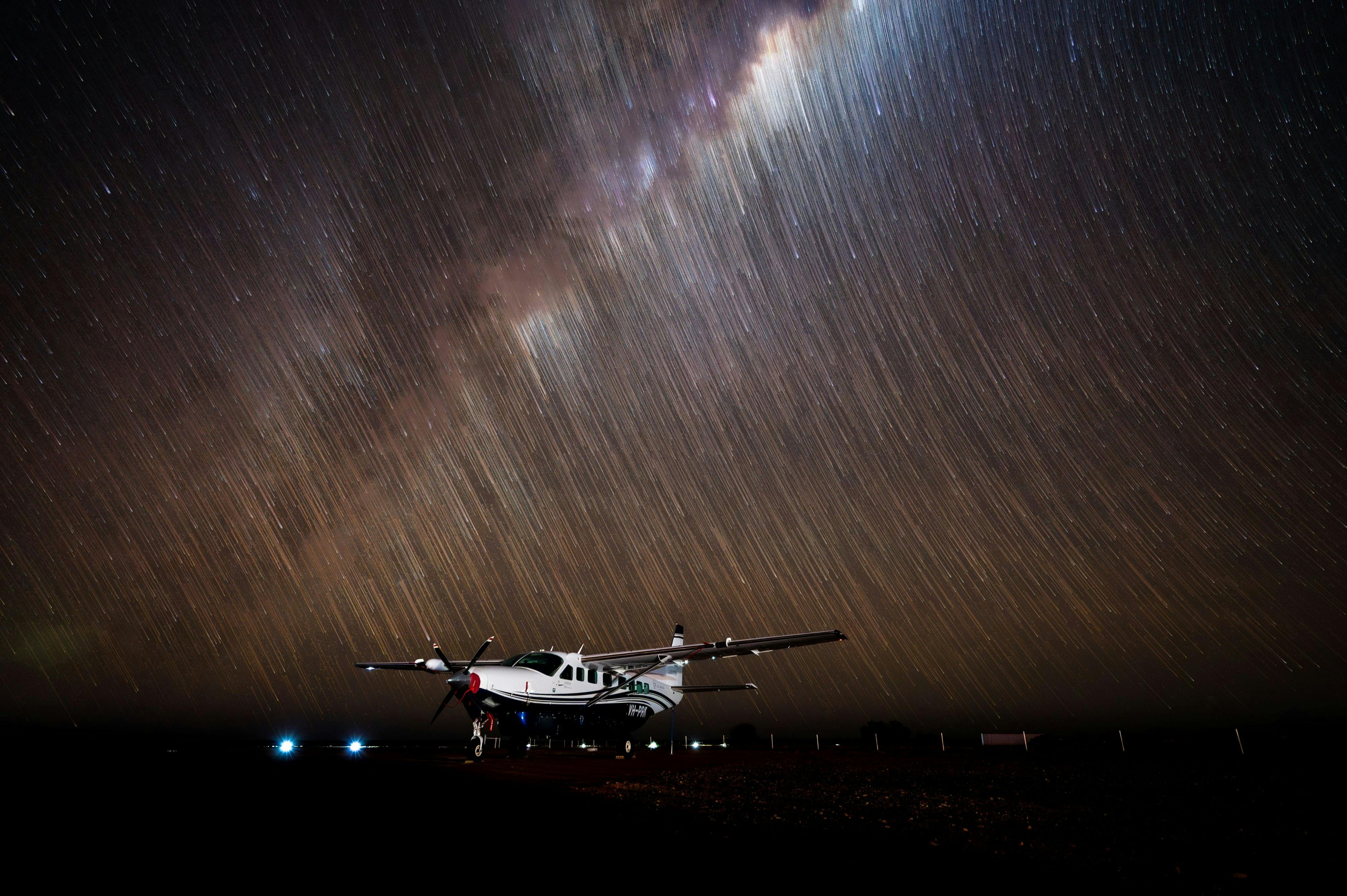 aircraft at night