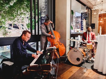 Live Jazz band, playing at Lennons Restaurant & Bar in the heart of Brisbane.