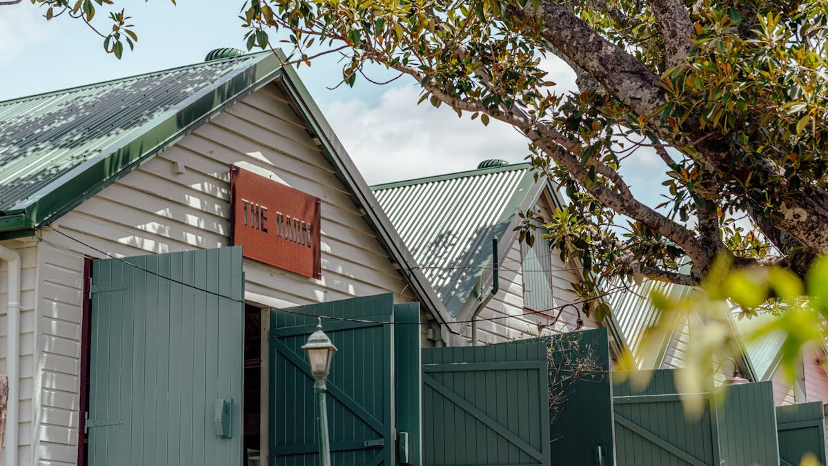 Exterior of The Barn