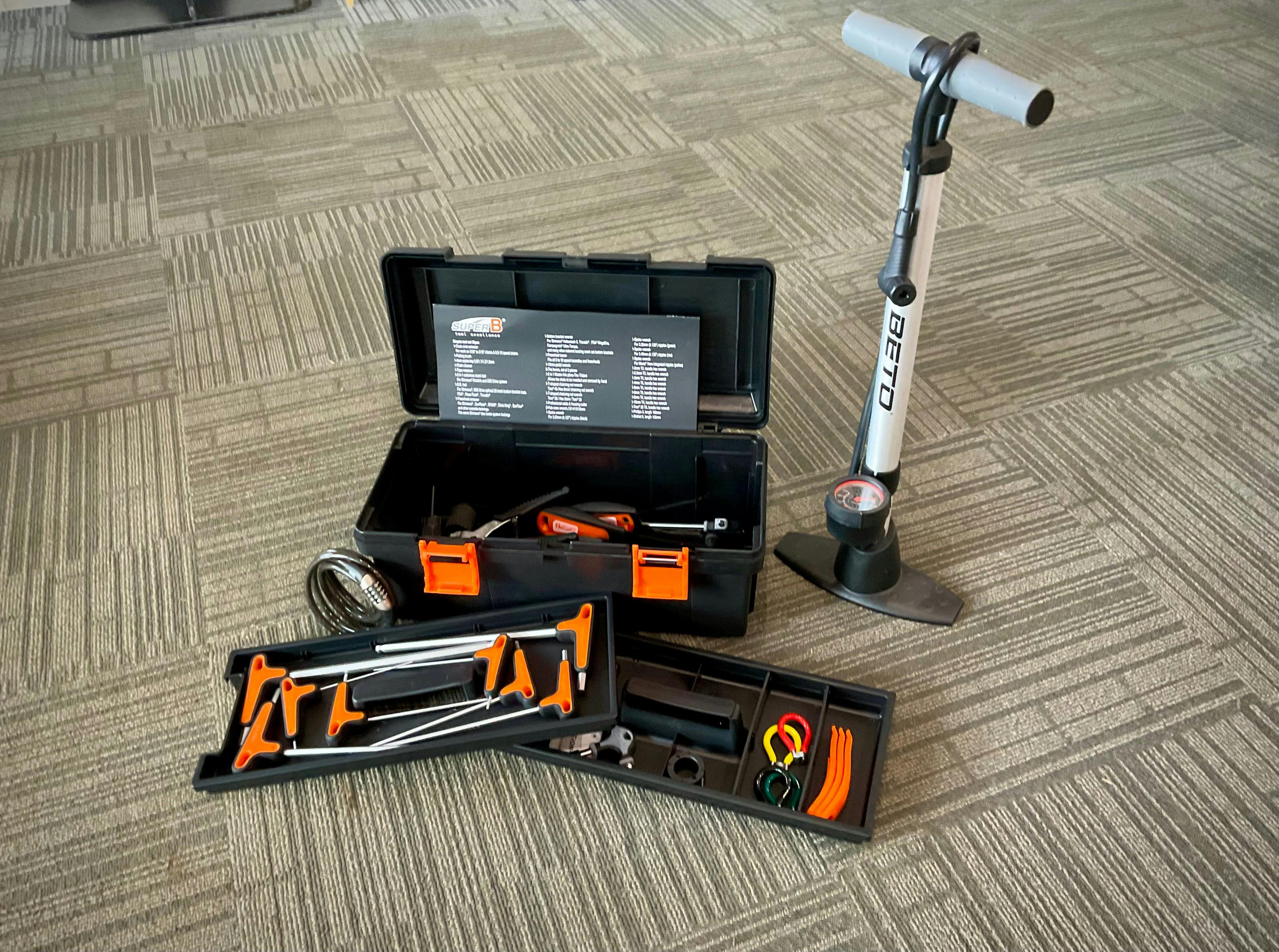 Bike repair tools Alexandra Info Centre