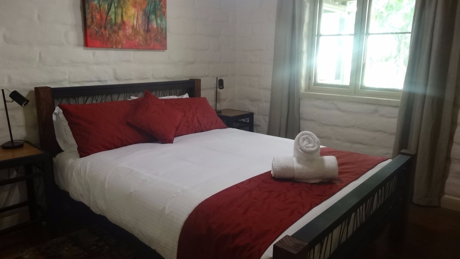 Example of bedrooms at Shepherds Gully