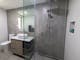 Bathroom with rain shower
