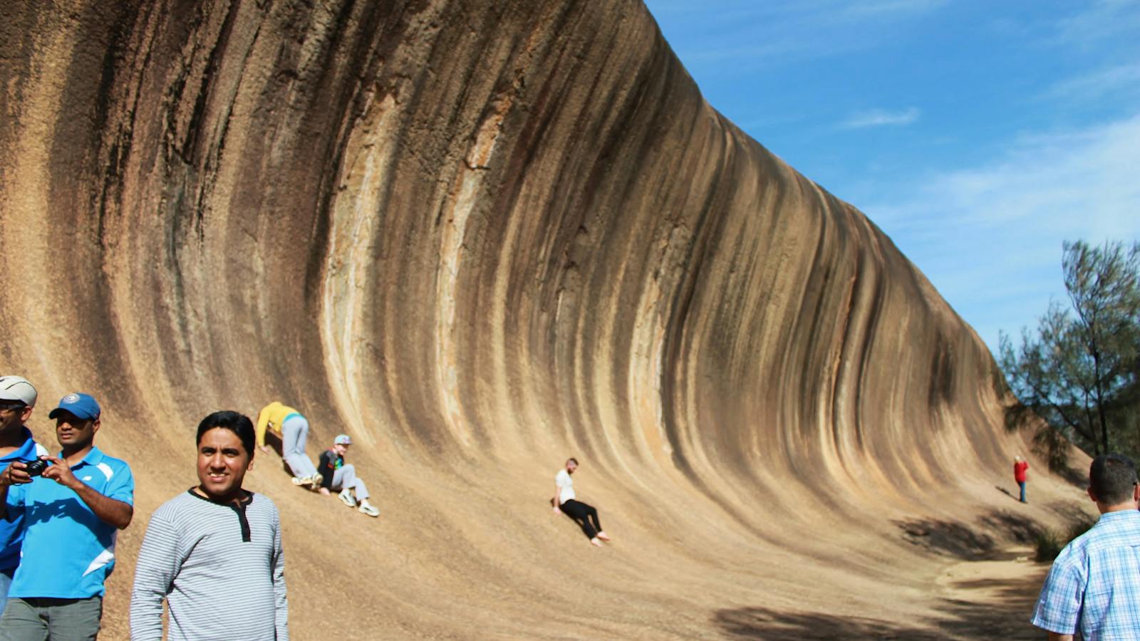 Climb the rock