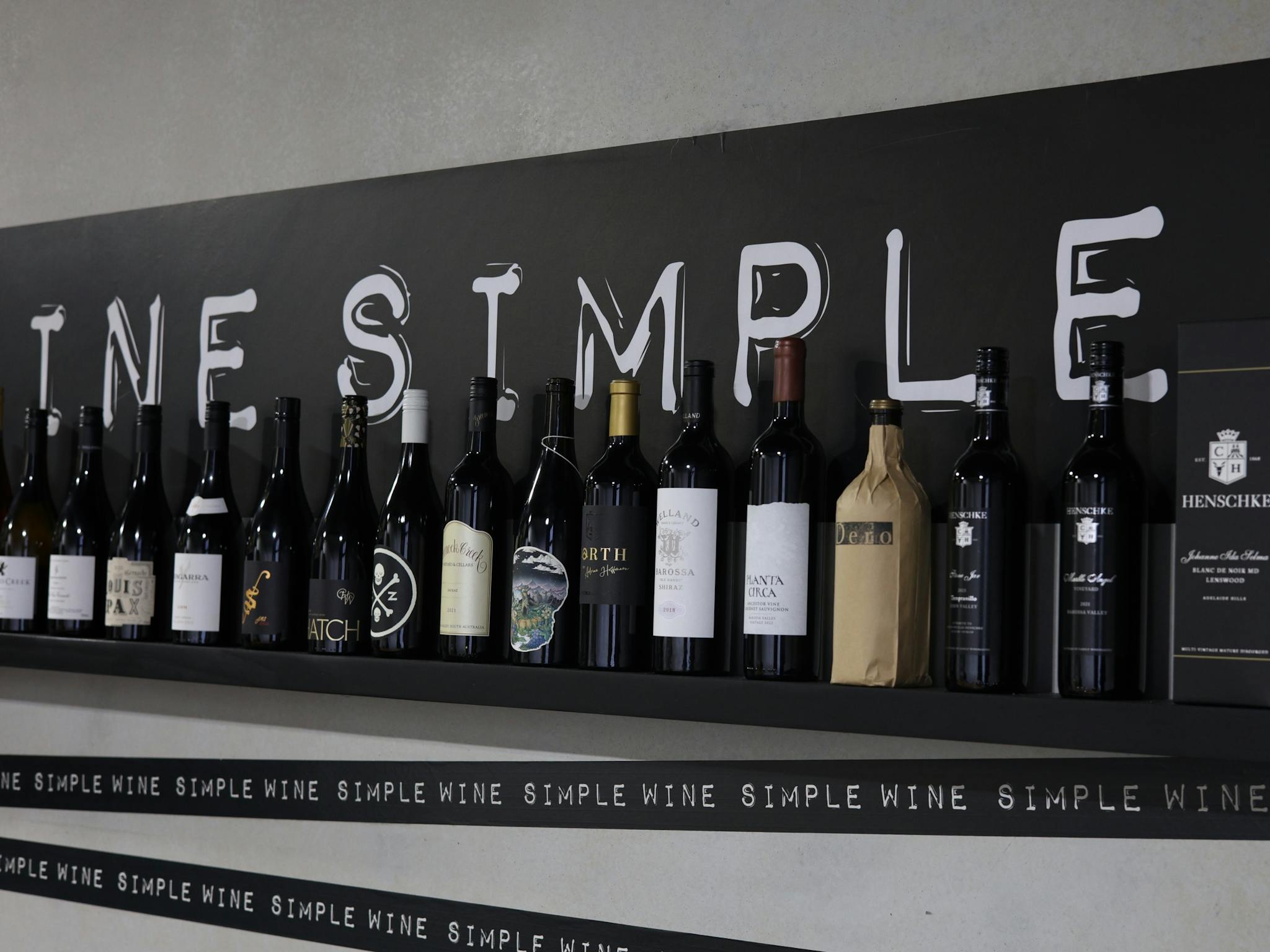 Wine Simple inside premises. Industrial premies with wine bottles. Wine Simple is an online wine . Wine Simple inside premises. Industrial premies with wine bottles. Wine Simple is an online wine .