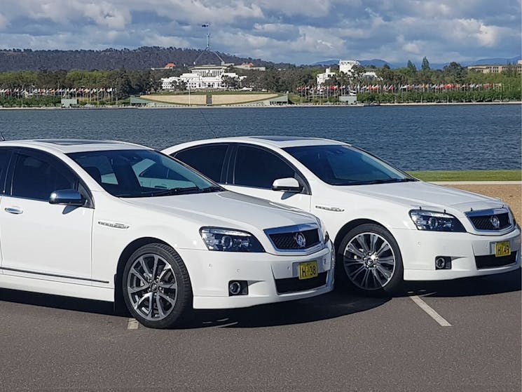 Our Holden Caprice cars are spacious and so very quiet.