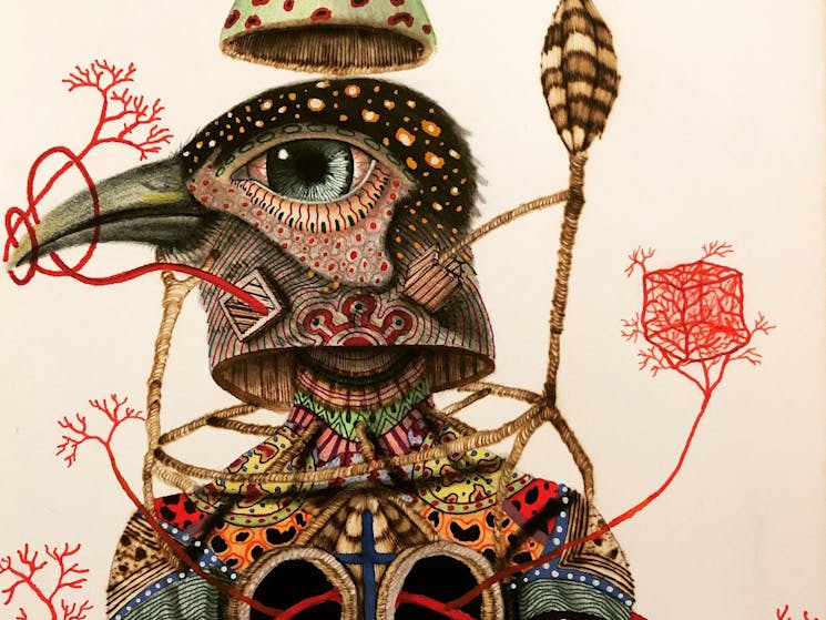 The Visitor Art Exhibit Nsw Holidays Amp Accommodation