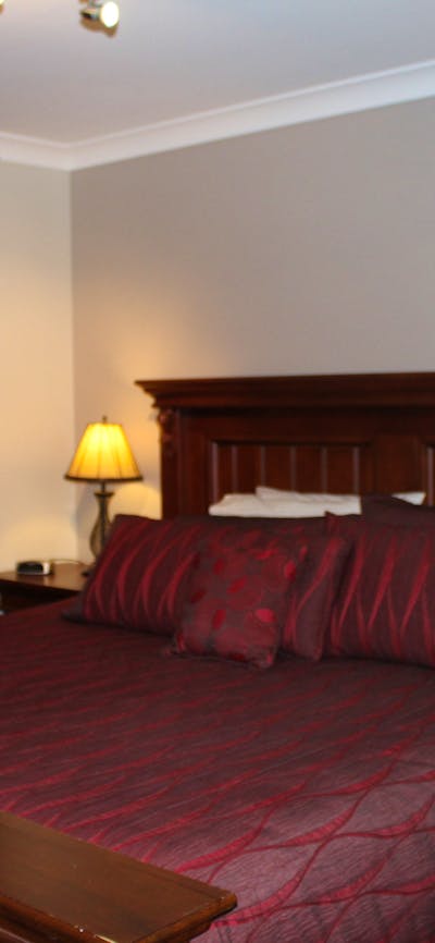 Master bedroom Red Gum