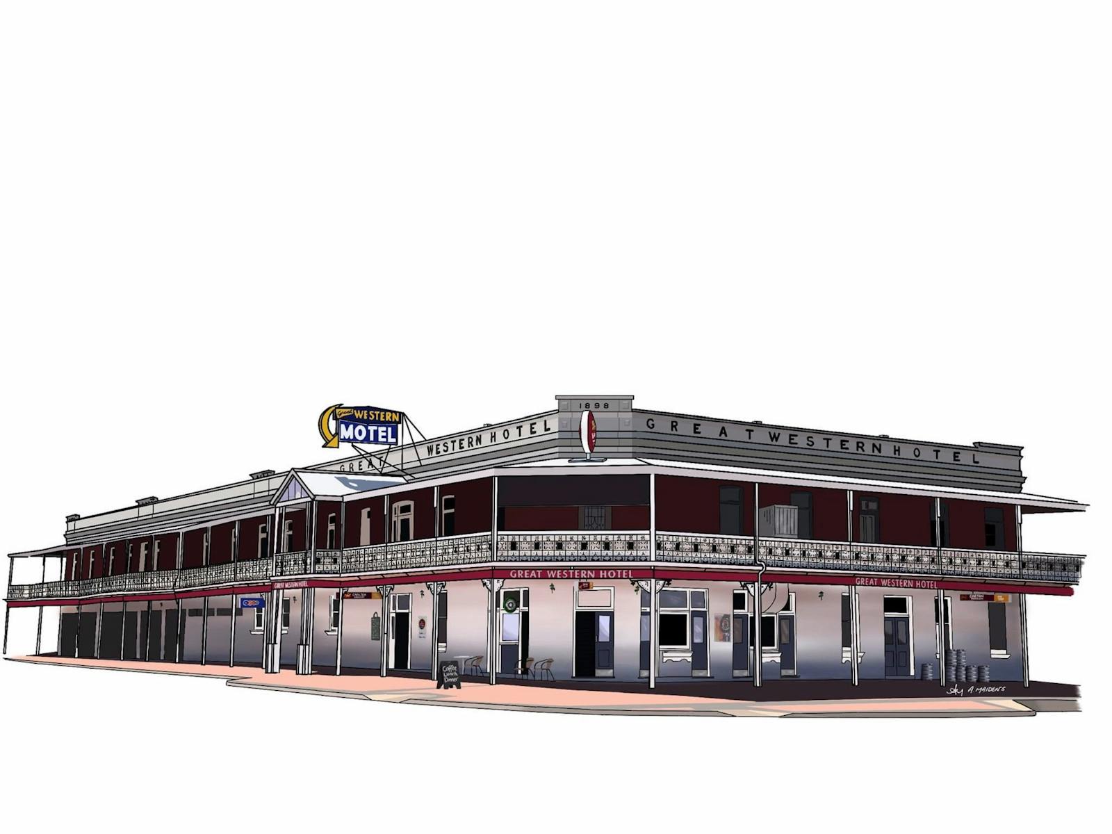 Tolles Westernhotel