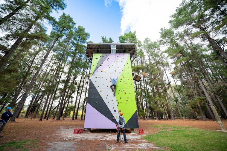 Rock Climb and Ropes at the Southern Adventure Hub