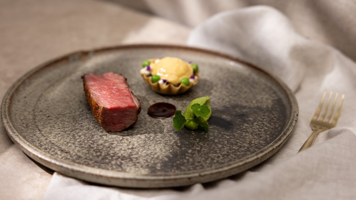 Sovereign Lamb - Young Peas, Mint Gel, Goats Cheese