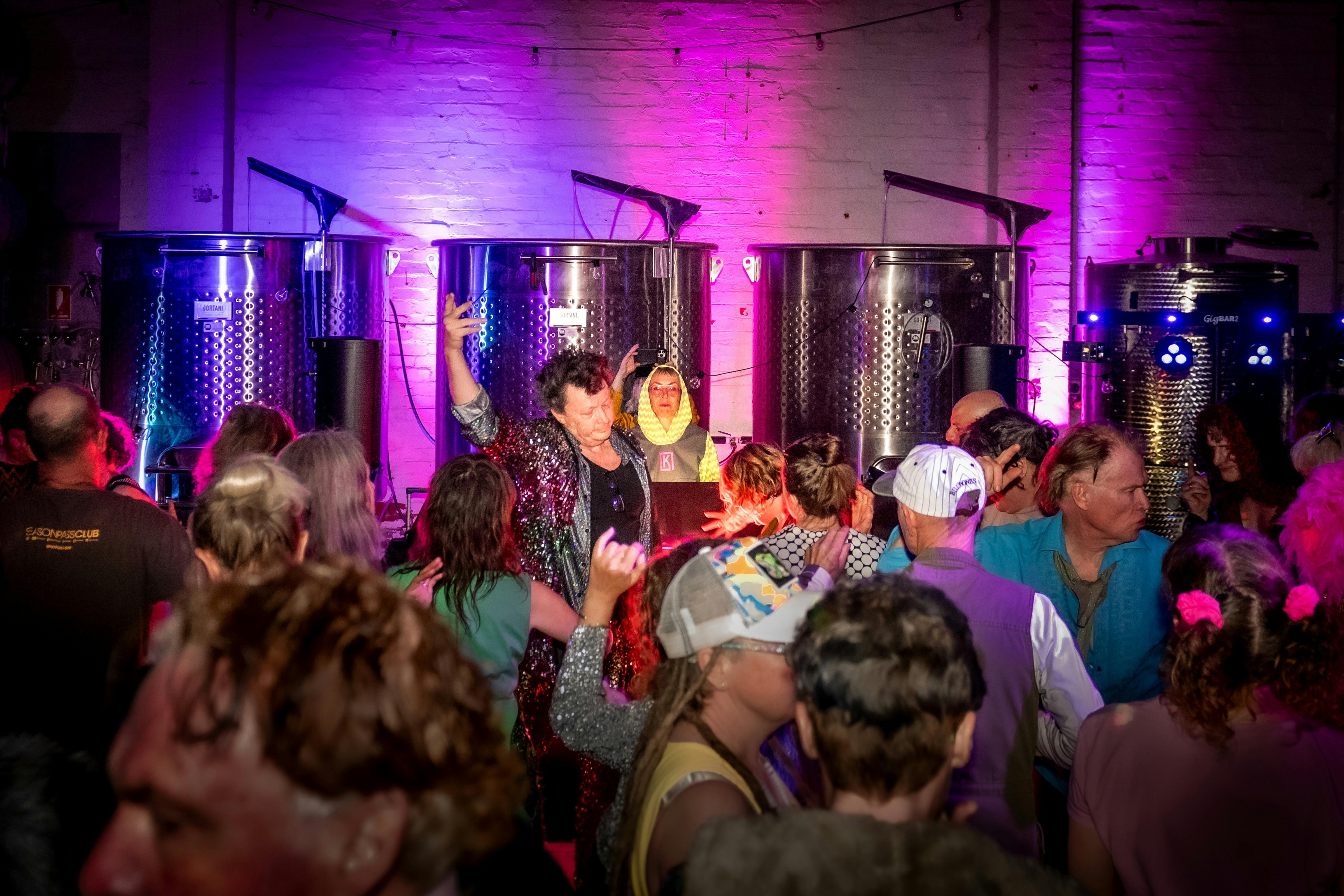 People dancing at the Wild Otter Club