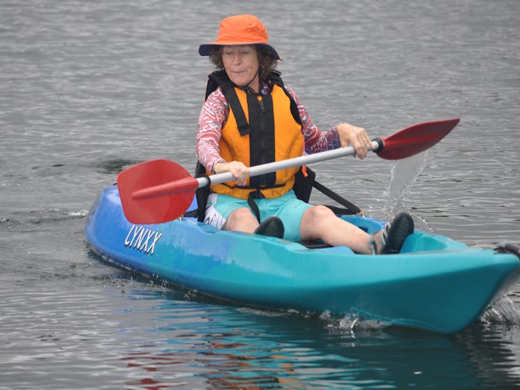 Nelligen Kayak hire. Grab a single kayak to explore the Clyde river