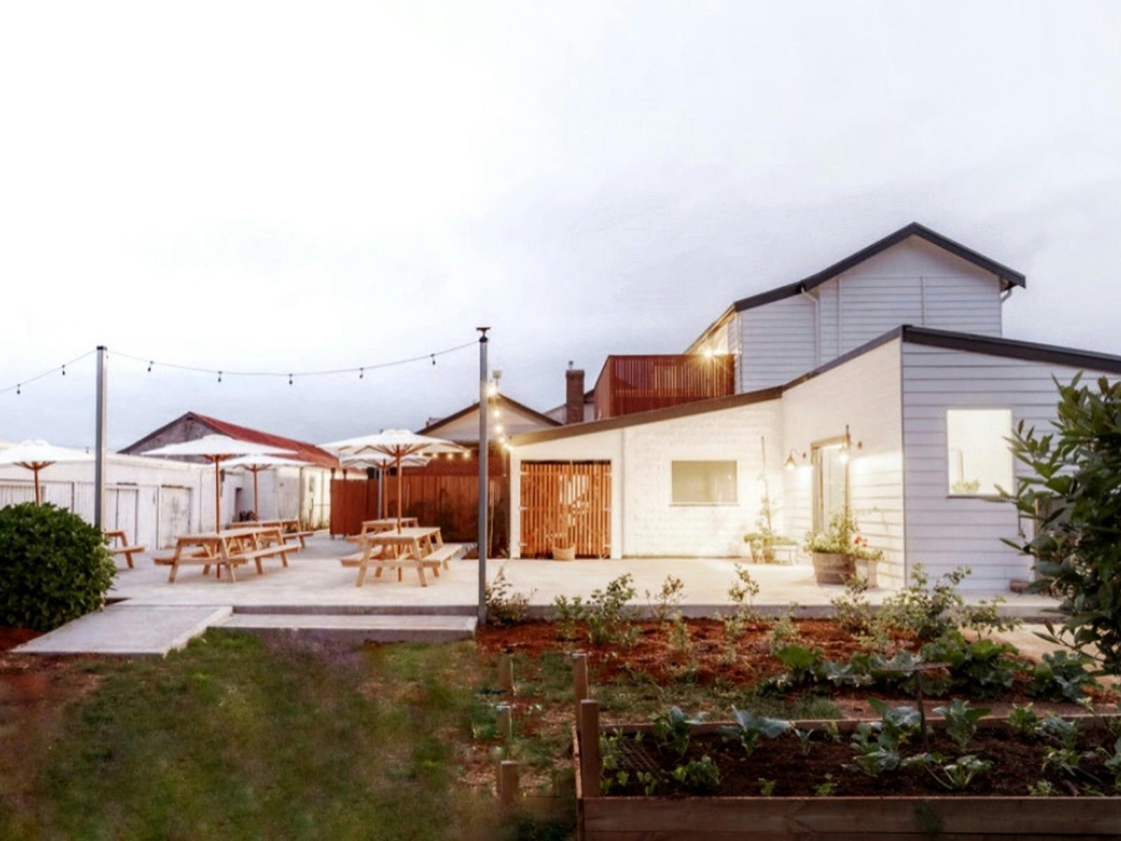 Enclave hosted retreats backyard