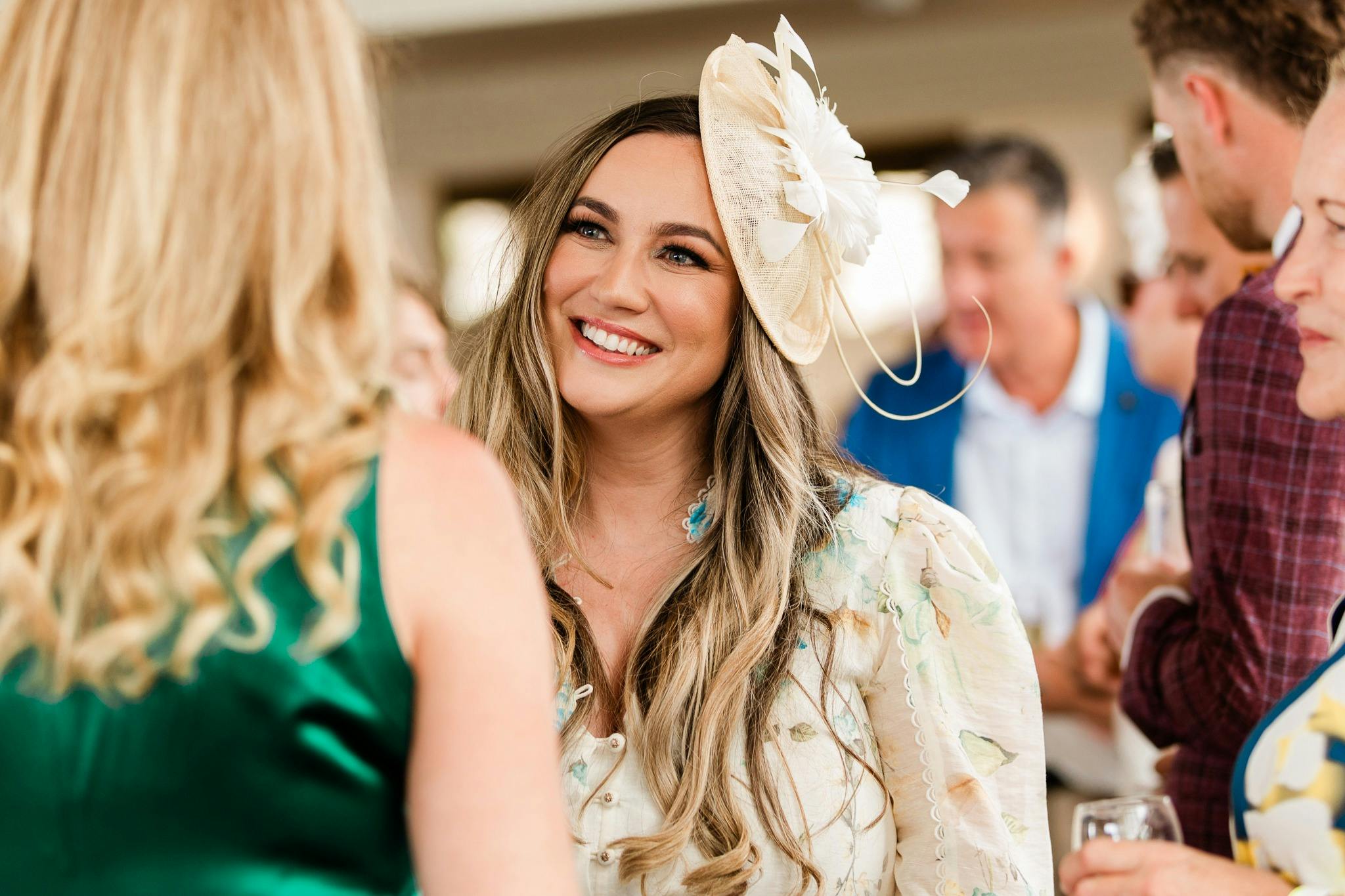 Lady dressed for Melbourne Cup