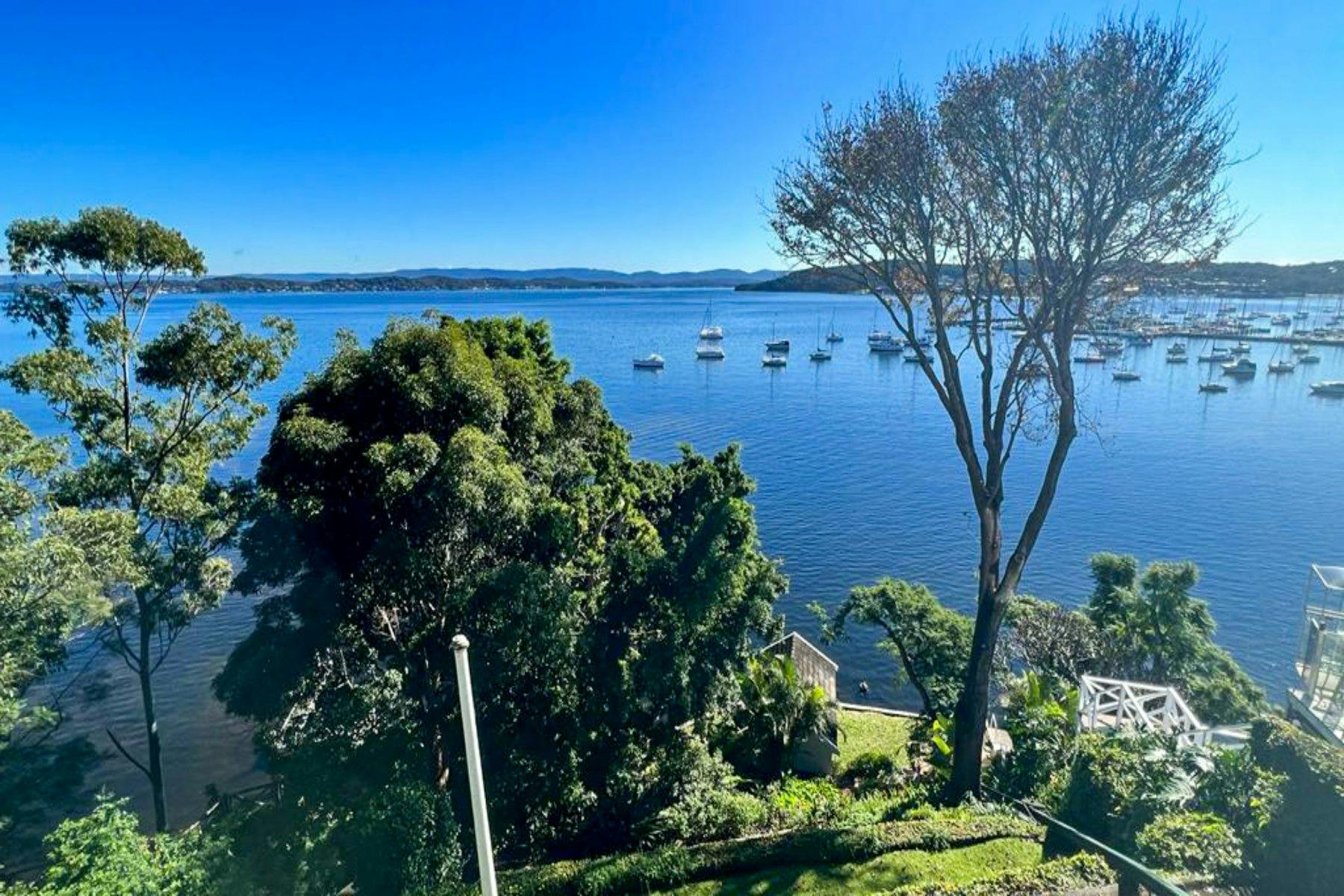 Lake view from the balcony