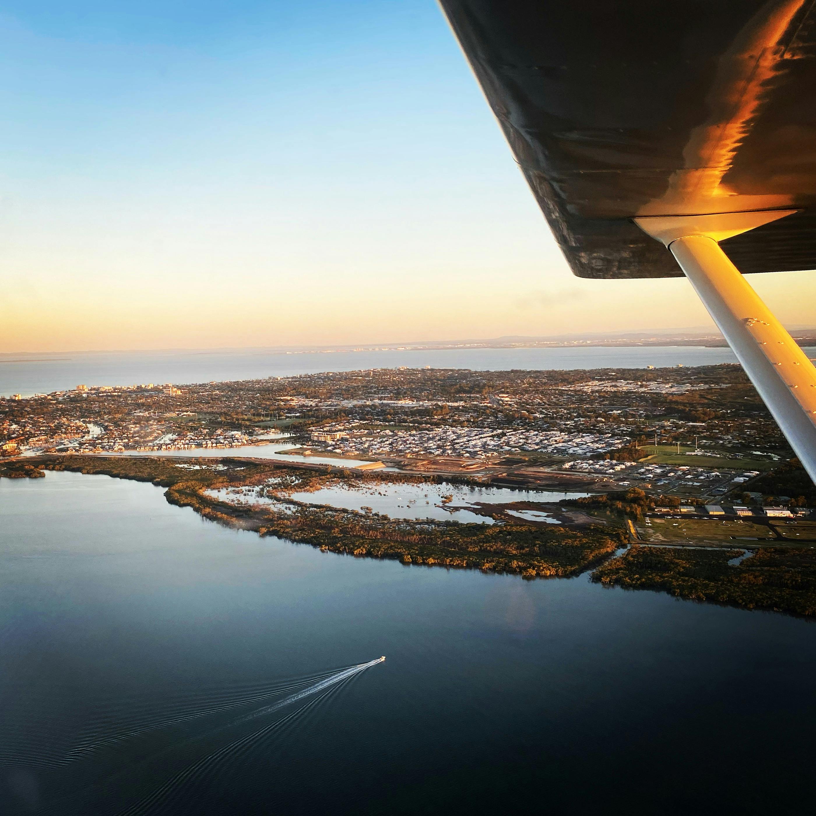 Redcliffe flight