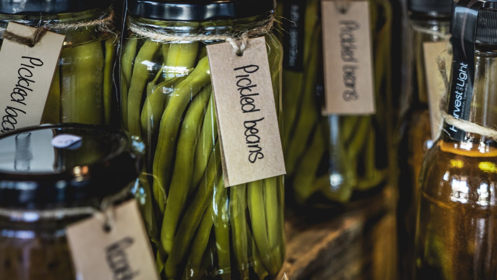 Small batch preserves made on site from local ingredients