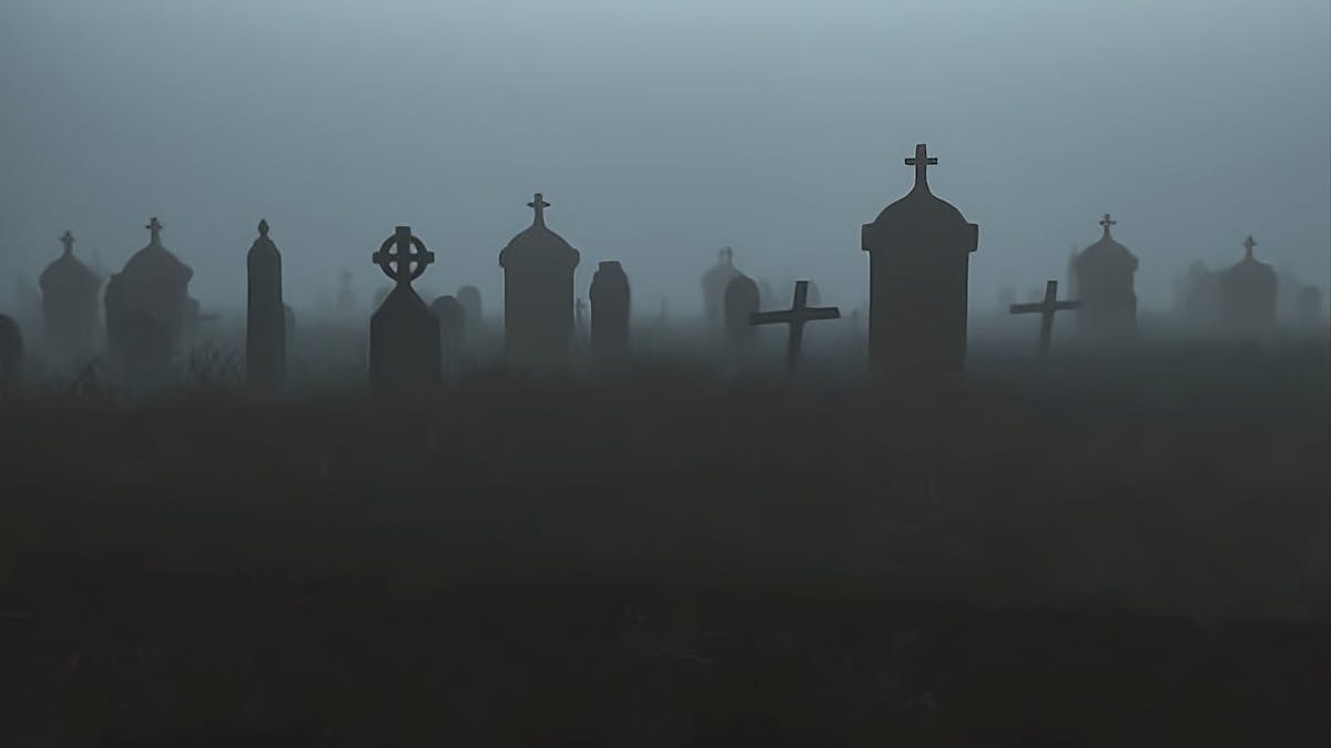 picture of gravestones in most picture of gravestones in most