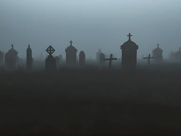 picture of gravestones in most picture of gravestones in most