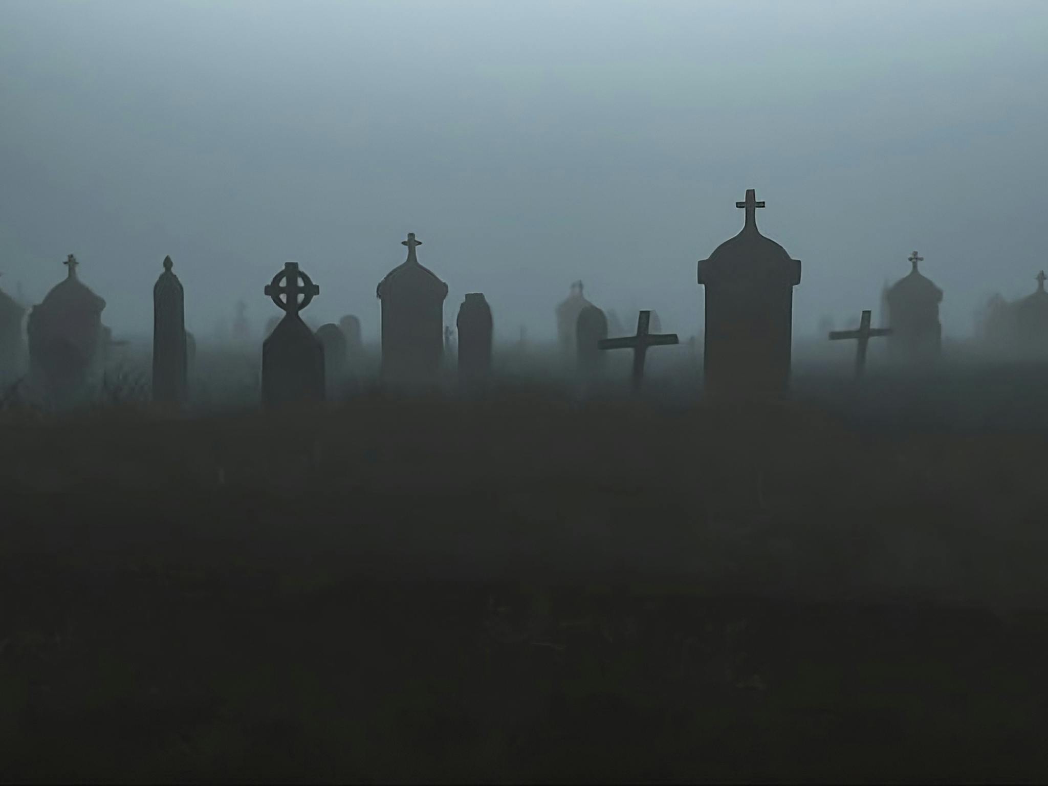 picture of gravestones in most picture of gravestones in most