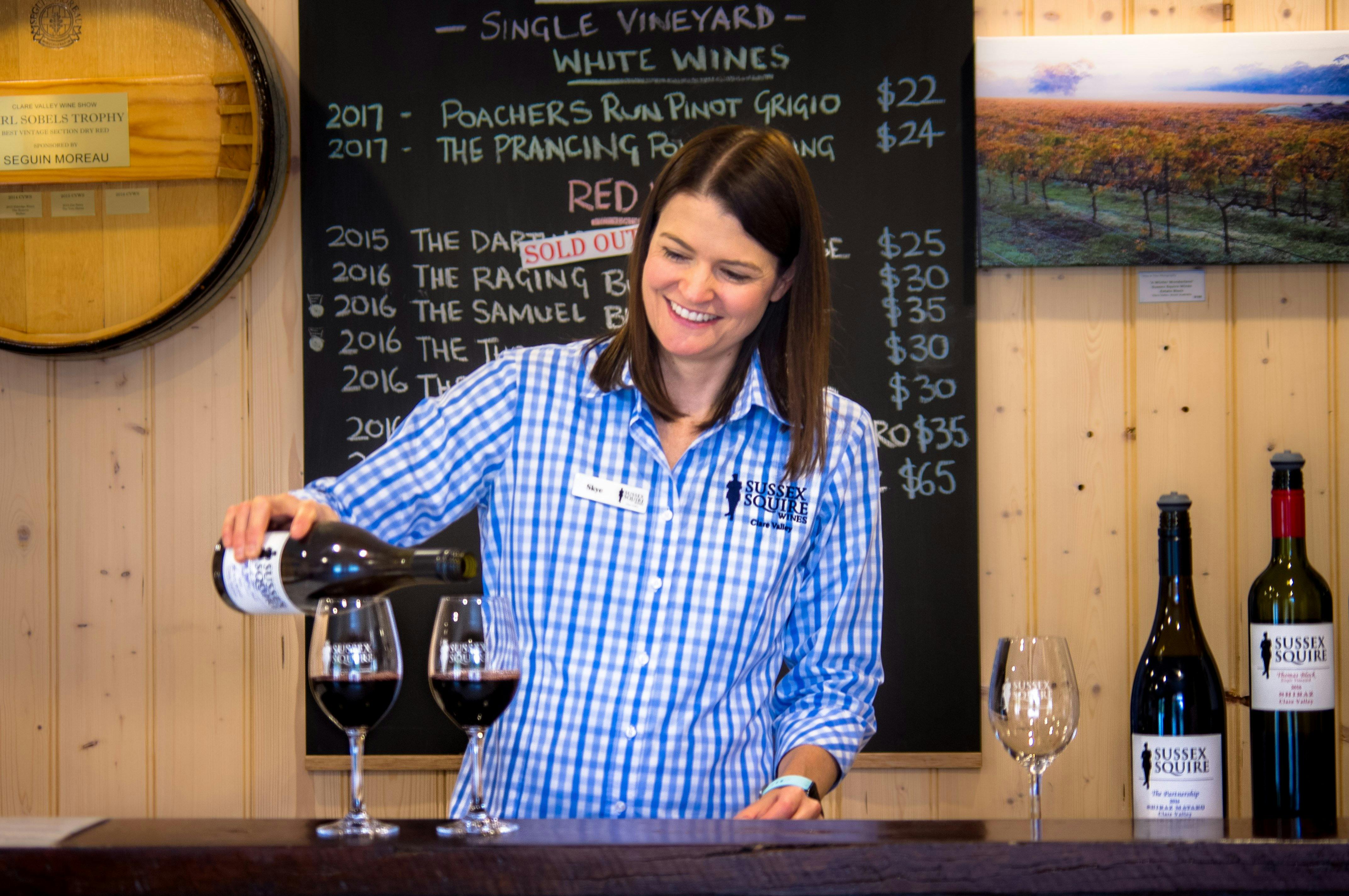 Sussex Squire Wines Premium Tasting Experience and Vineyard Tour
