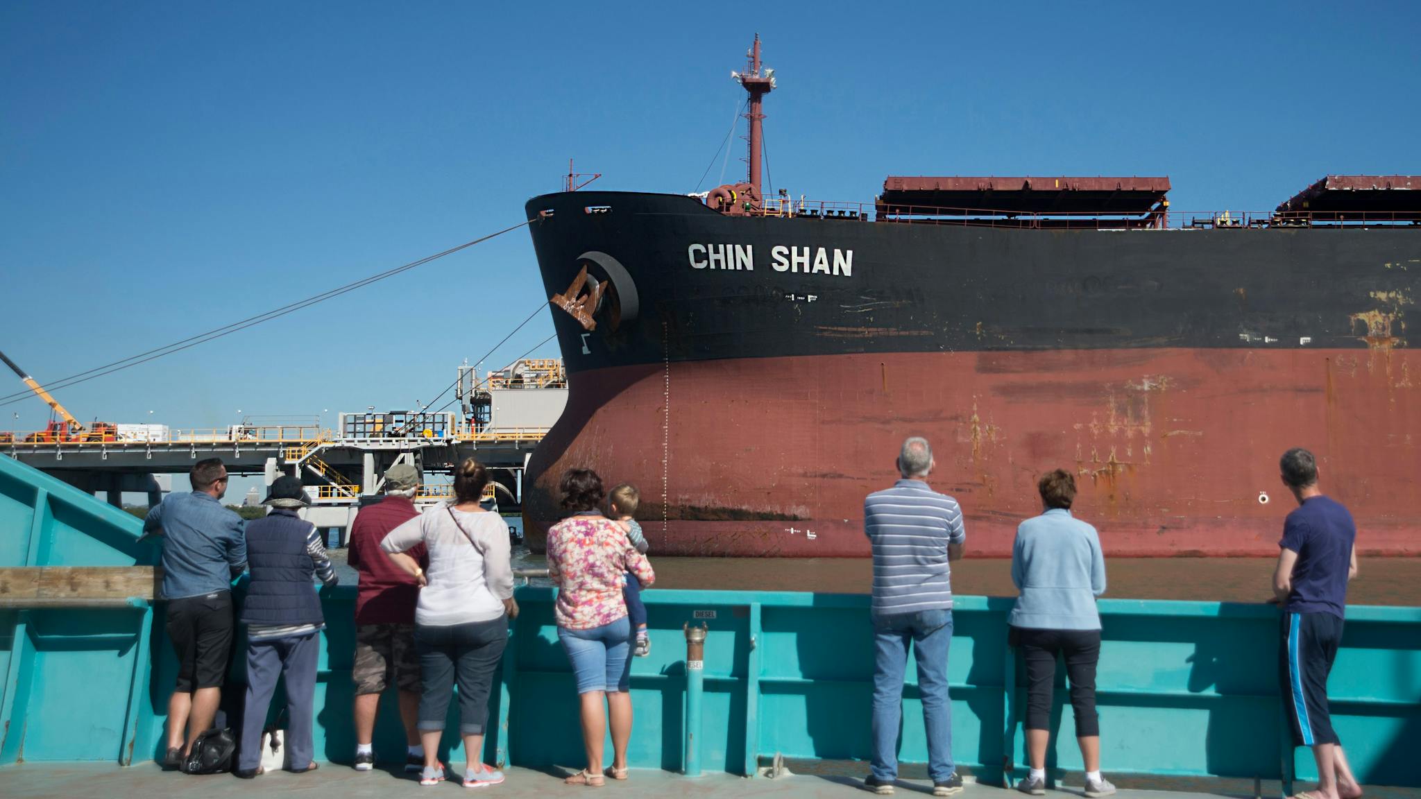 Harbour cruisers enjoying the view
