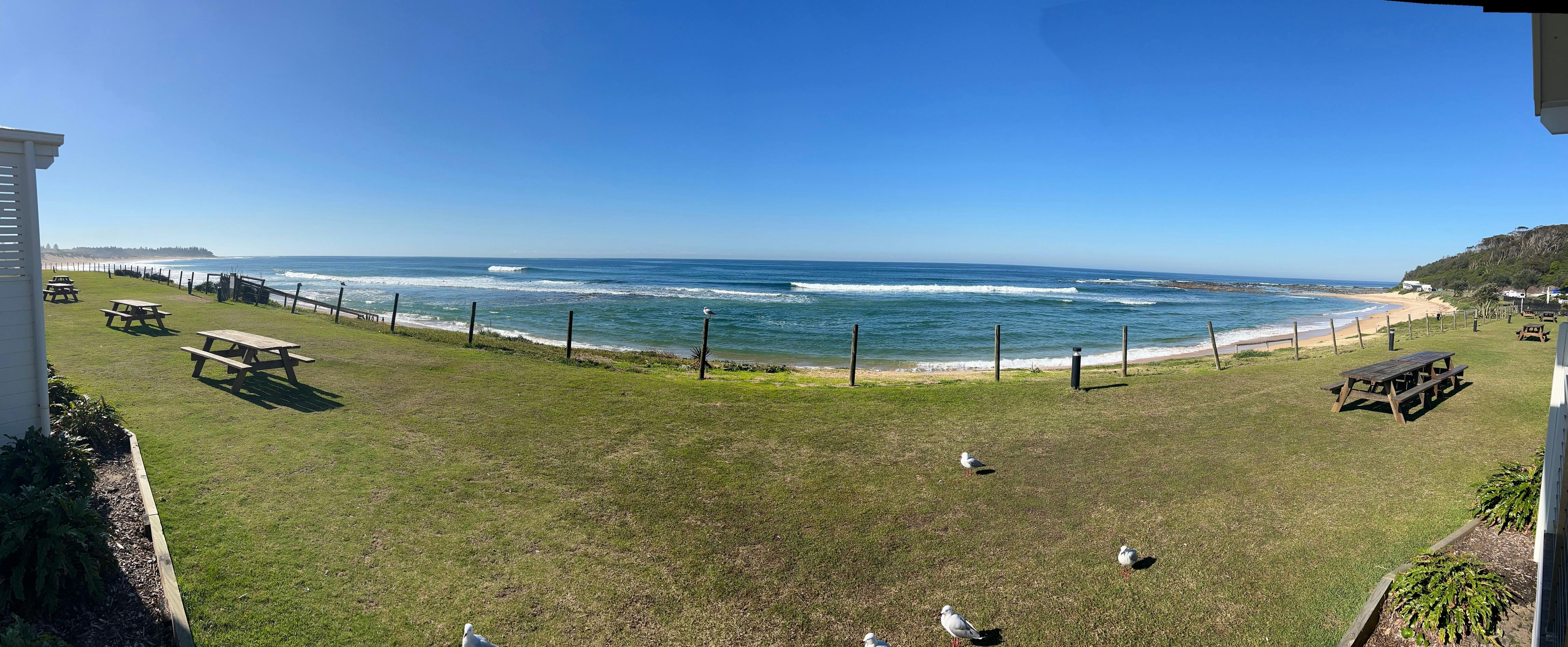 ブルーラグーンの眺め