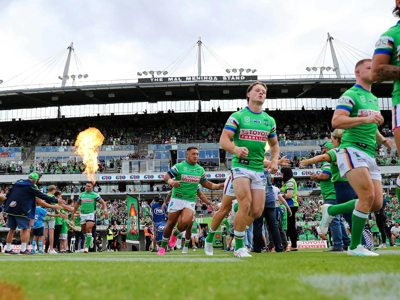 Raiders v Sharks - NRL Pre-Season Challenge Round 2