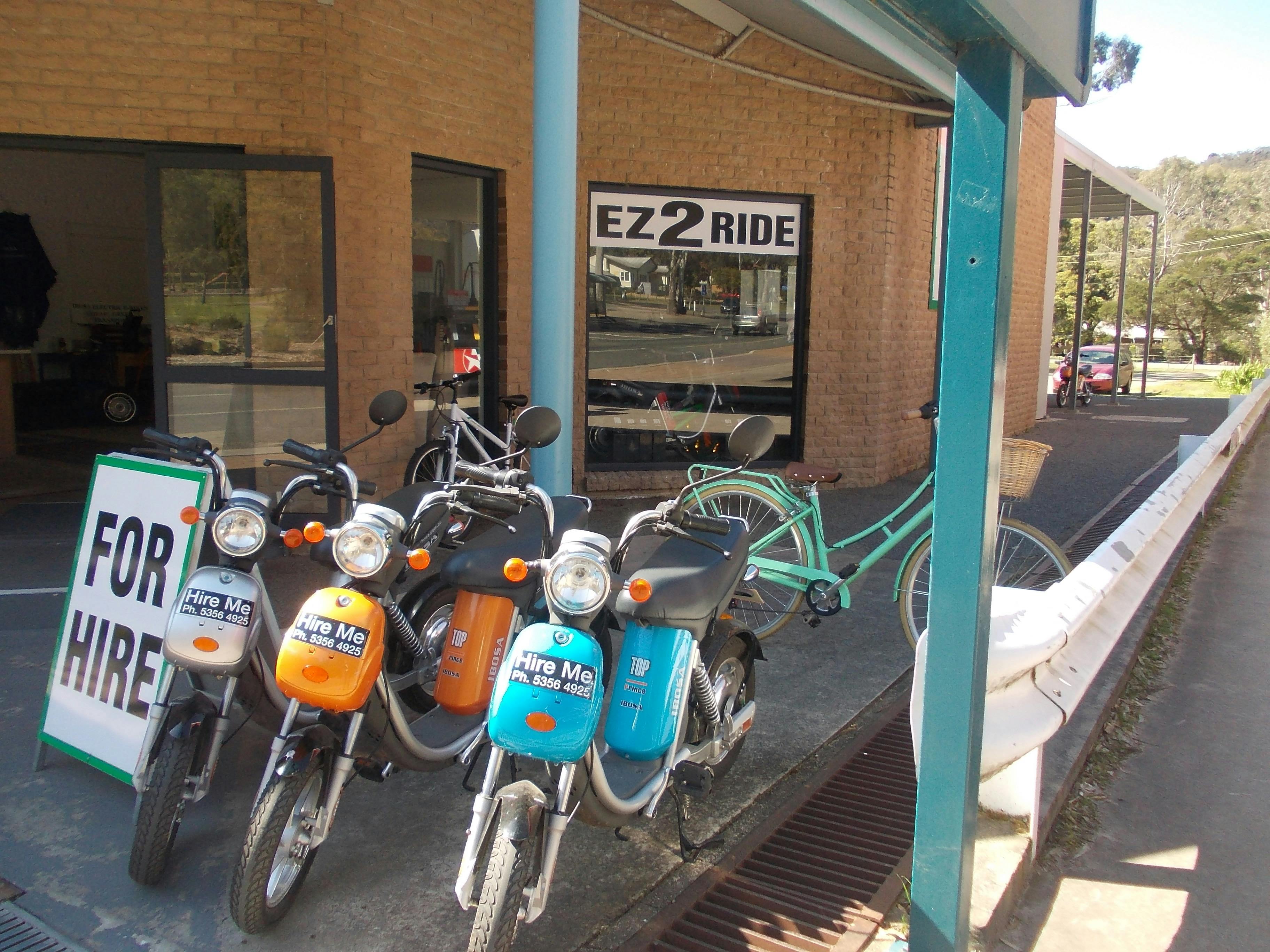 E-Bikes and Push Bikes for Hire