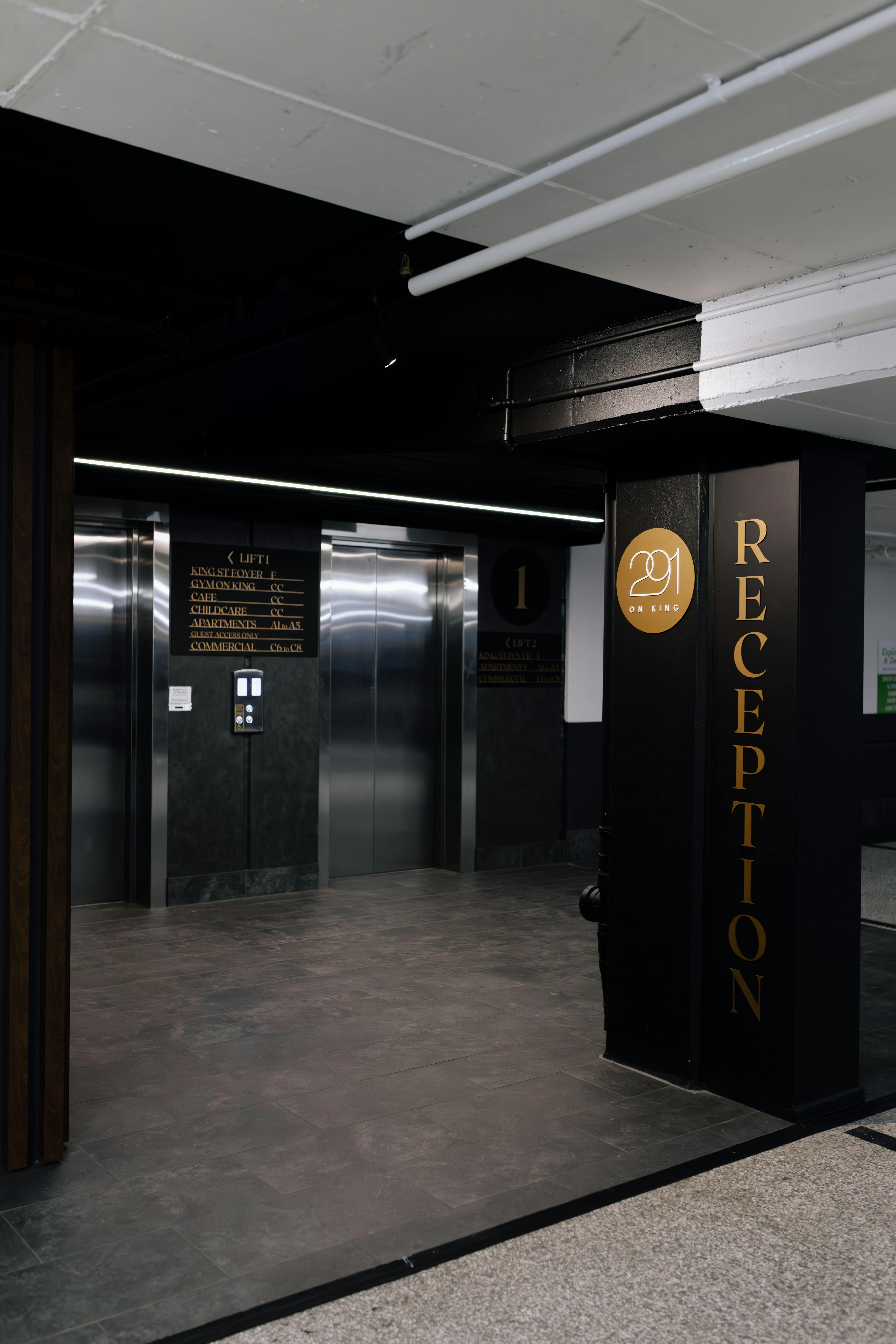 Located on Level 1 of the Carpark, entry to Reception through the elevators or side door.