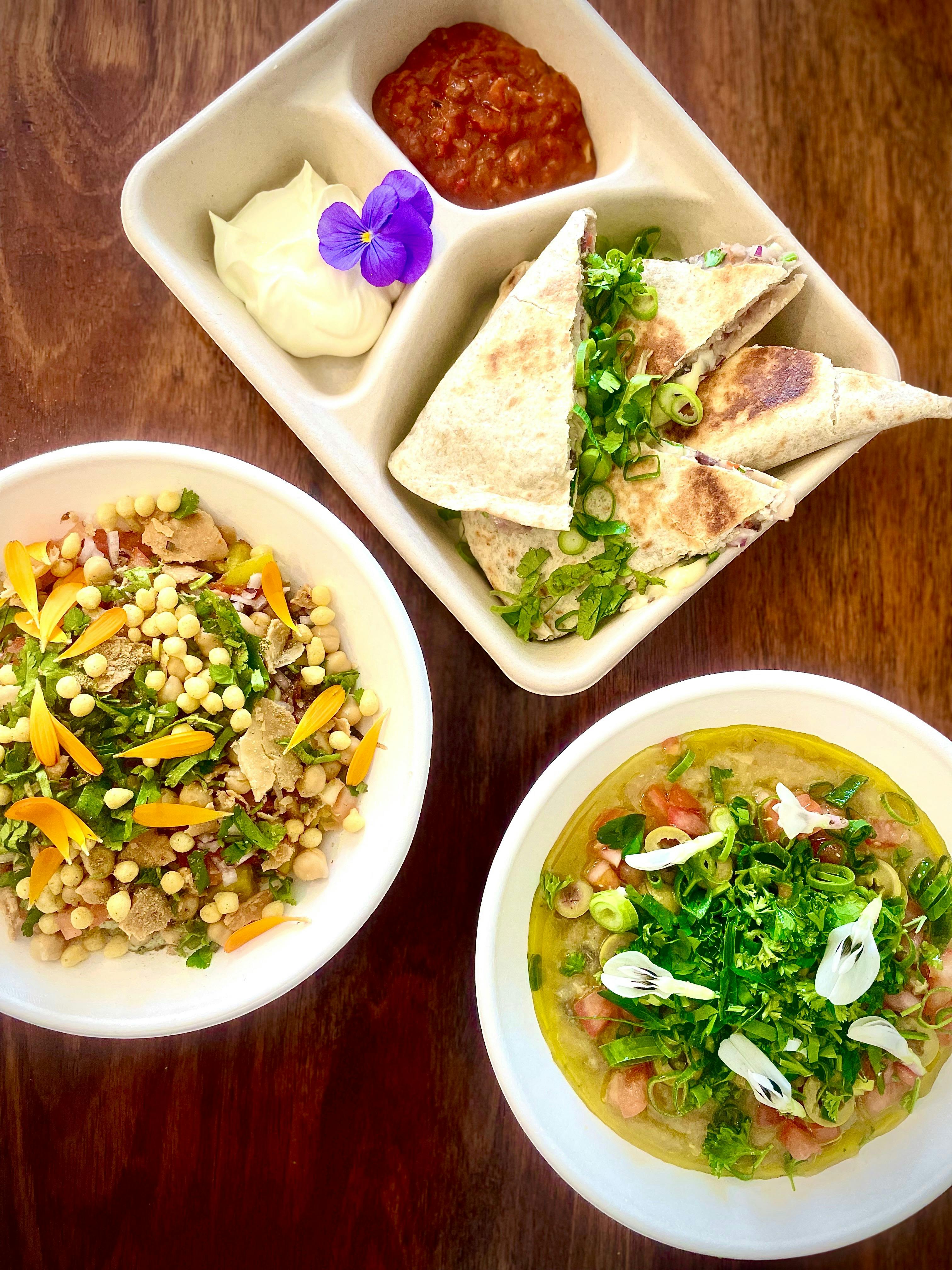 Lunch dishes