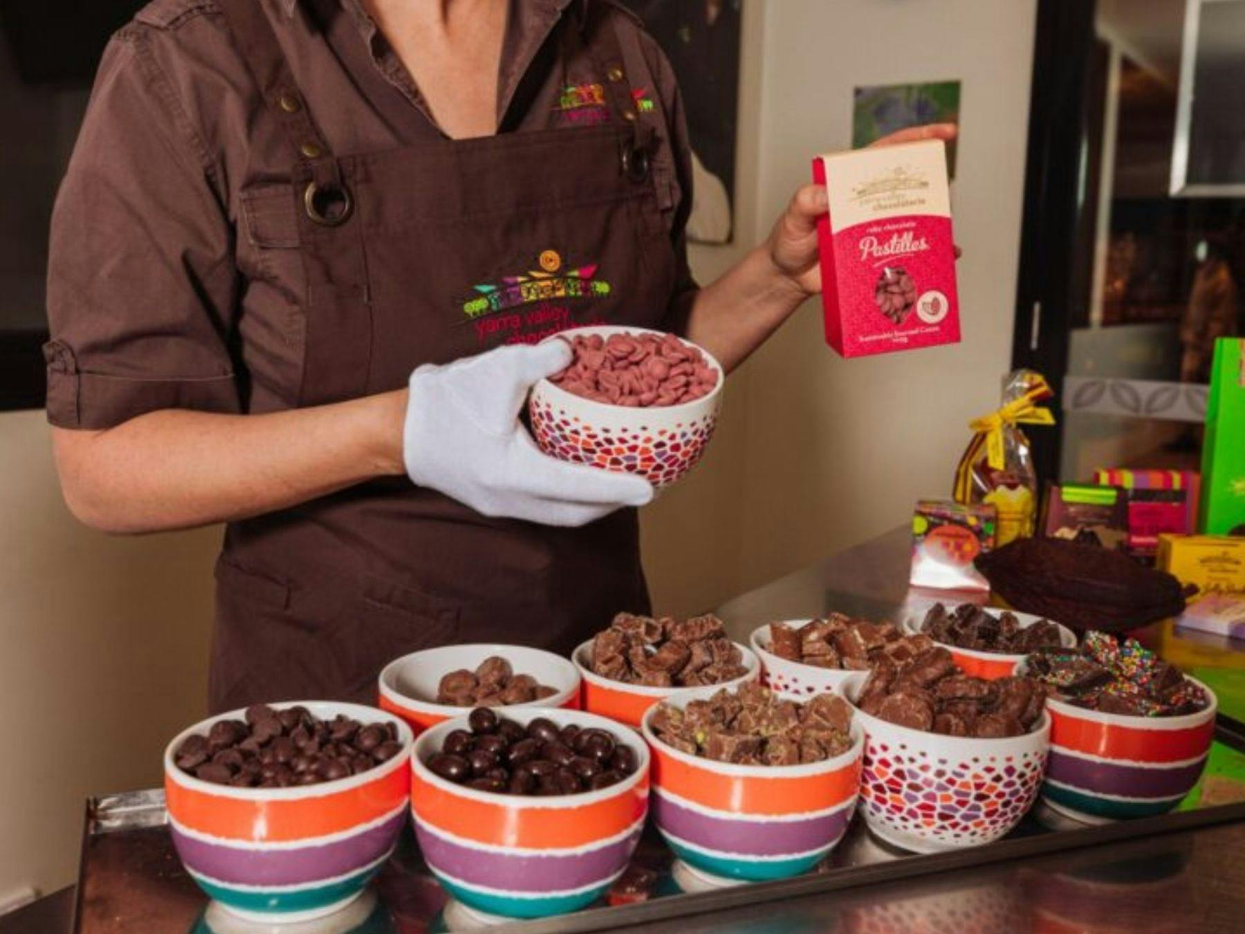 Chocolate discovery masterclass at yarra valley chocolaterie